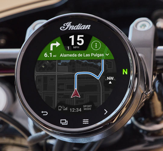 Écran tactile Ride Command 4"